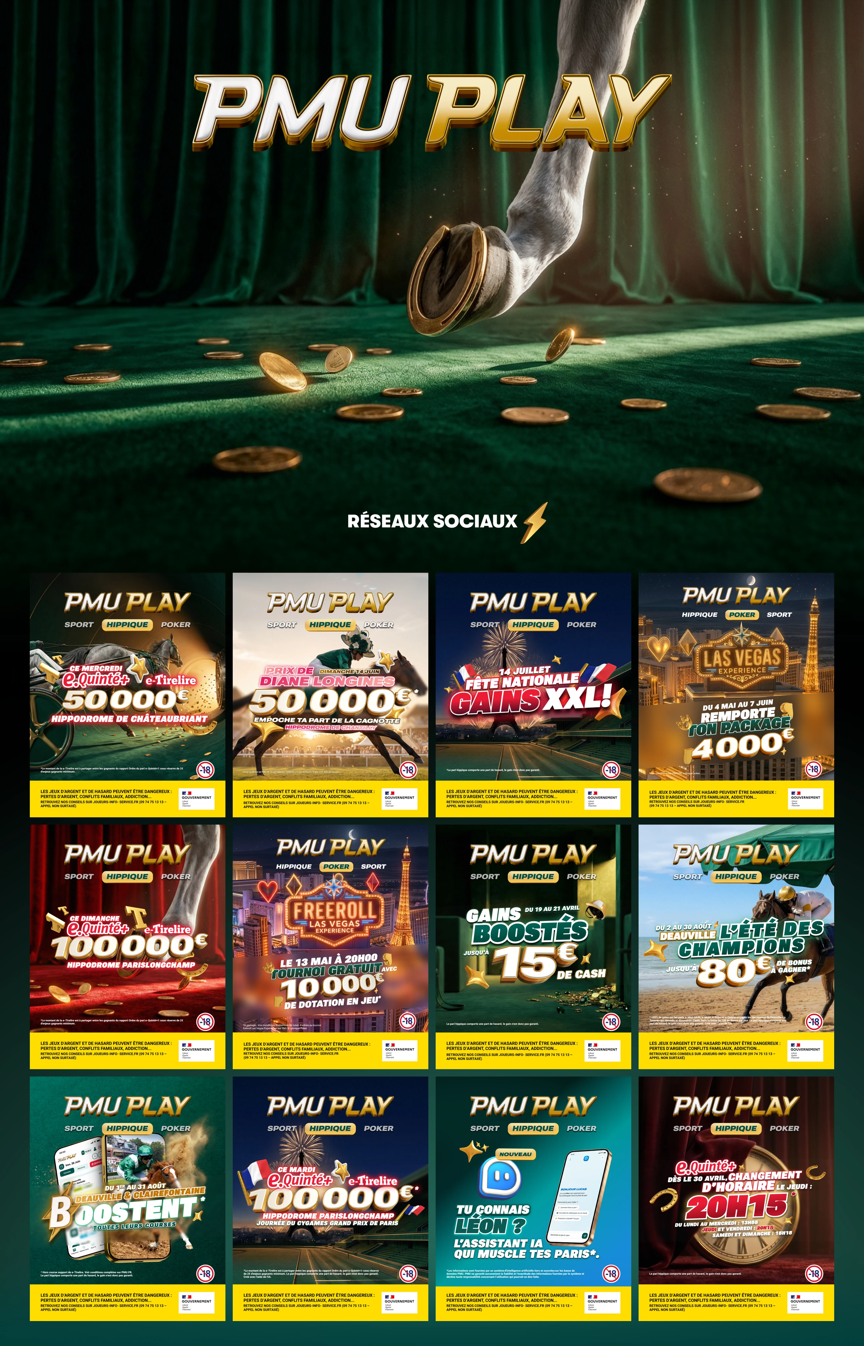 Contenus digitaux PMUPLAY